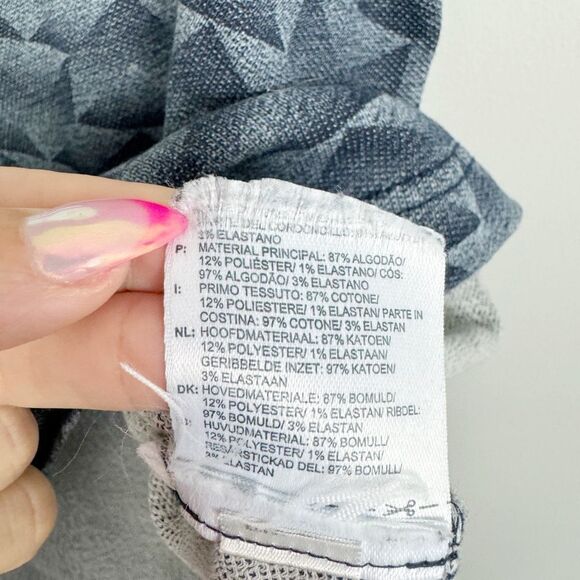 ADIDAS | Dark Blue Short Sleeve Sweatshirt Top Trefoil Logo Women’s Size Large - Picture 6 of 7